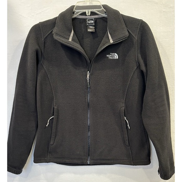 The North Face Jackets & Blazers - The North Face Fleece Jacket Womens Medium Black Full‎ Zip Outdoor Hiking Warm